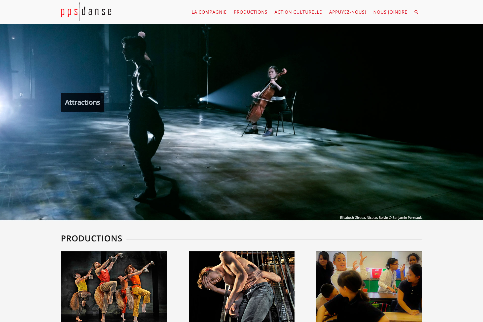 Un Site Web Actualise Pour Les 30 Ans De Pps Danse Pps Danse